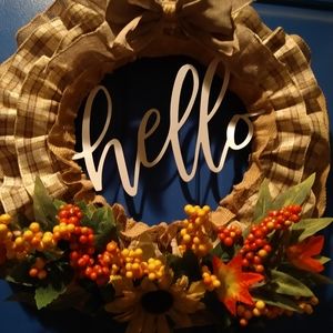 Wreath "Hello"